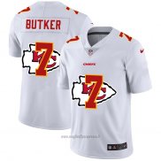 Maglia NFL Limited Kansas City Chiefs Butker Logo Dual Overlap Bianco