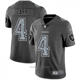 Maglia NFL Limited Las Vegas Raiders Carr Static Fashion Grigio