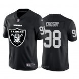 Maglia NFL Limited Las Vegas Raiders Crosby Big Logo Nero