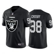 Maglia NFL Limited Las Vegas Raiders Crosby Big Logo Nero