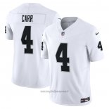 Maglia NFL Limited Las Vegas Raiders Derek Carr Vapor F.u.s.e. Bianco