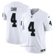 Maglia NFL Limited Las Vegas Raiders Derek Carr Vapor F.u.s.e. Bianco
