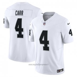 Maglia NFL Limited Las Vegas Raiders Derek Carr Vapor F.u.s.e. Bianco