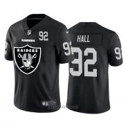 Maglia NFL Limited Las Vegas Raiders Hall Big Logo Number Nero