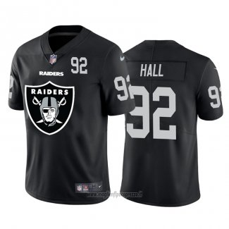 Maglia NFL Limited Las Vegas Raiders Hall Big Logo Number Nero