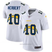 Maglia NFL Limited Los Angeles Chargers Herbert Logo Dual Overlap Bianco