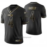 Maglia NFL Limited Los Angeles Chargers Michael Badgley Golden Edition Nero