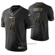 Maglia NFL Limited Los Angeles Chargers Michael Badgley Golden Edition Nero