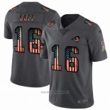 Maglia NFL Limited Los Angeles Rams Goff Retro Flag Nero