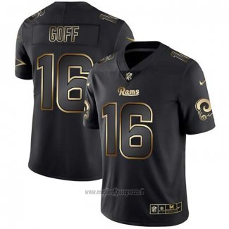 Maglia NFL Limited Los Angeles Rams Goff Vapor Untouchable Nero