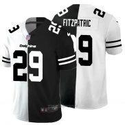 Maglia NFL Limited Miami Dolphins Fitzpatric White Black Split