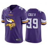 Maglia NFL Limited Minnesota Vikings Cole Ii Big Logo Viola