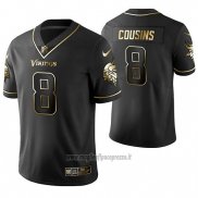 Maglia NFL Limited Minnesota Vikings Kirk Cousins Golden Edition Nero