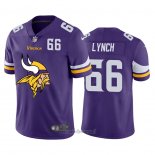 Maglia NFL Limited Minnesota Vikings Lynch Big Logo Number Viola