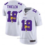 Maglia NFL Limited Minnesota Vikings Thielen Logo Dual Overlap Bianco