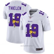 Maglia NFL Limited Minnesota Vikings Thielen Logo Dual Overlap Bianco