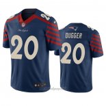 Maglia NFL Limited New England Patriots Kyle Dugger Citta Edition Blu