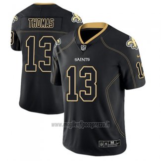 Maglia NFL Limited New Orleans Saints Michael Thomas Saints Nero Color Rush 2018 Lights Out