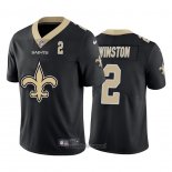 Maglia NFL Limited New Orleans Saints Winston Big Logo Number Nero