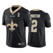 Maglia NFL Limited New Orleans Saints Winston Big Logo Number Nero