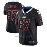 Maglia NFL Limited New York Giants Sterling Shepard Nero Color Rush 2018 Lights Out