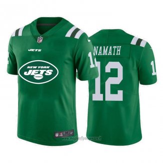 Maglia NFL Limited New York Jets Namath Big Logo Verde