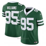 Maglia NFL Limited New York Jets Quinnen Williams Vapor F.U.S.E. Verde