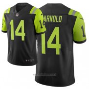 Maglia NFL Limited New York Jets Sam Darnold Citta Edition Nero Verde