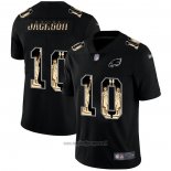 Maglia NFL Limited Philadelphia Eagles Jackson Statue Of Liberty Fashion Nero