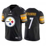Maglia NFL Limited Pittsburgh Steelers Roethlisberger Big Logo Nero