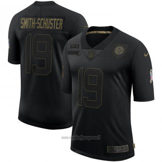 Maglia NFL Limited Pittsburgh Steelers Smith-Schuster 2020 Salute To Service Nero