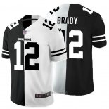 Maglia NFL Limited Tampa Bay Buccaneers Brady Black White Split