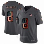 Maglia NFL Limited Tennessee Titans Mariota Retro Flag Nero