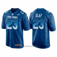 Maglia NFL Pro Bowl Detroit Lions 23 Darius Slay NFC 2018 Blu