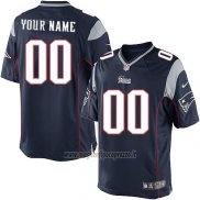 Maglia NFL Replica New England Patriots Personalizzate Blu