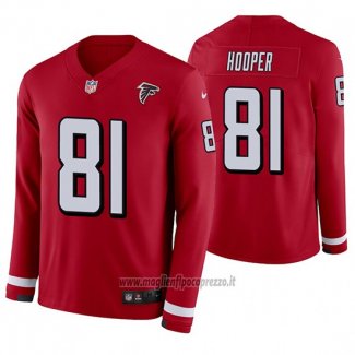 Maglia NFL Therma Manica Lunga Atlanta Falcons Austin Hooper Rosso