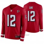 Maglia NFL Therma Manica Lunga Atlanta Falcons Mohamed Sanu Rosso