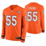 Maglia NFL Therma Manica Lunga Denver Broncos Bradley Chubb Arancione