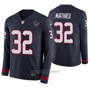 Maglia NFL Therma Manica Lunga Houston Texans Tyrann Mathieu Blu