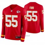 Maglia NFL Therma Manica Lunga Kansas City Chiefs Dee Ford Rosso