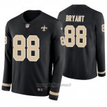 Maglia NFL Therma Manica Lunga New Orleans Saints Dez Bryant Nero