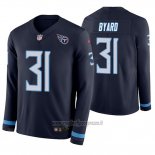 Maglia NFL Therma Manica Lunga Tennessee Titans Kevin Byard Blu