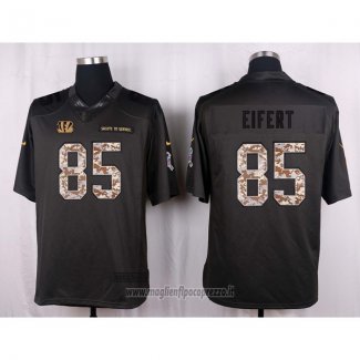 Maglia NFL Anthracite Cincinnati Bengals Eifert Apagado Salute To Service Grigio