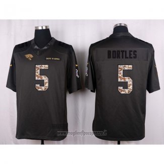 Maglia NFL Anthracite Jacksonville Jaguars Bortles 2016 Salute To Service
