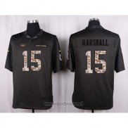 Maglia NFL Anthracite New York Jets Marshall 2016 Salute To Service