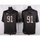 Maglia NFL Anthracite Philadelphia Eagles Cox 2016 Salute To Service