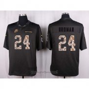 Maglia NFL Anthracite Washington Commanders Nroman 2016 Salute To Service