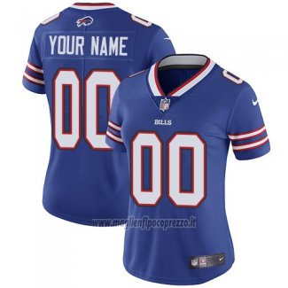 Maglia NFL Donna Buffalo Bills Personalizzate Blu
