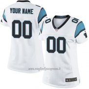 Maglia NFL Donna Carolina Panthers Personalizzate Bianco