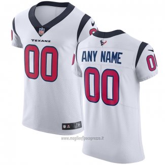Maglia NFL Elite Houston Texans Personalizzate Vapor Untouchable Bianco